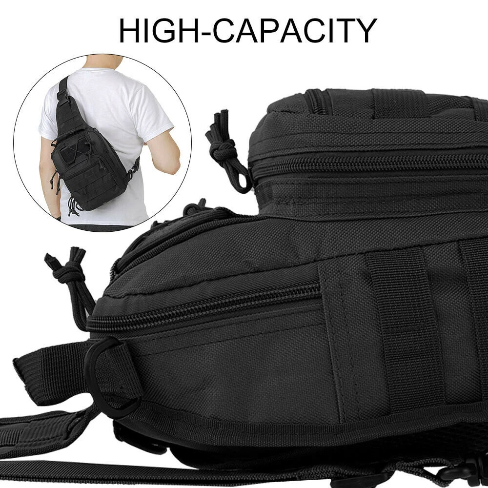 Tactical Sling Backpack for Men - Outdoor Chest Bag