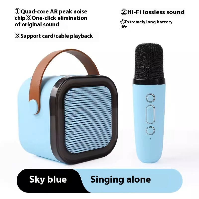 Pocket Karaoke Microphone & Speaker