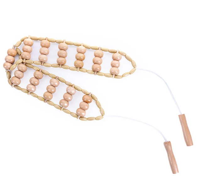 Birch Wood Cellulite Massage Roller Kit