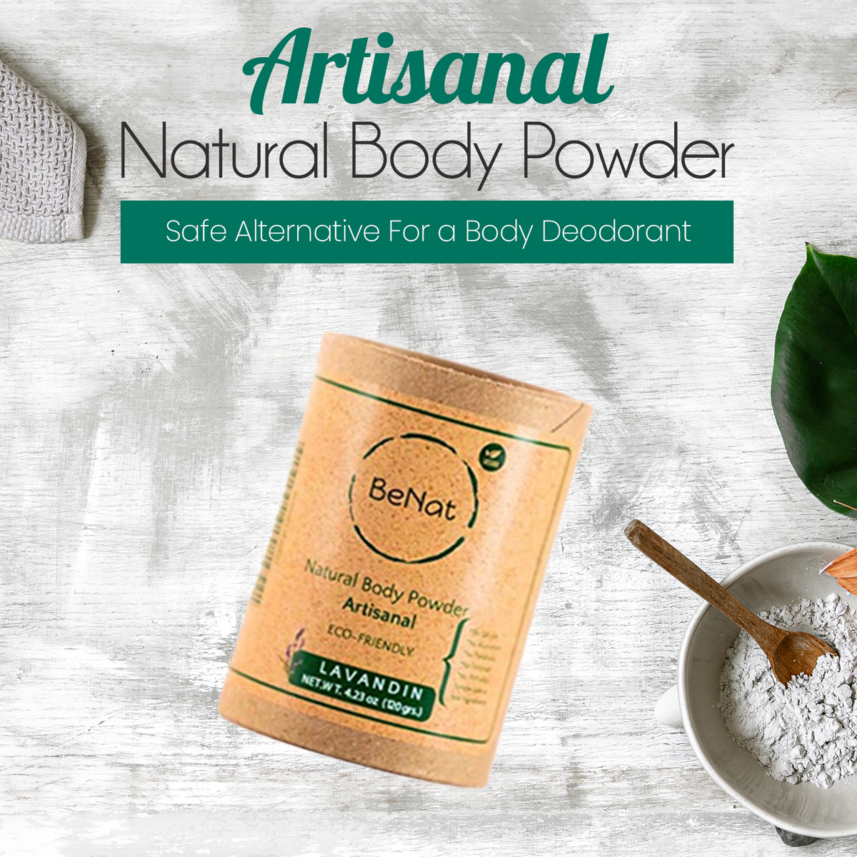 EcoPure Natural Body Powder