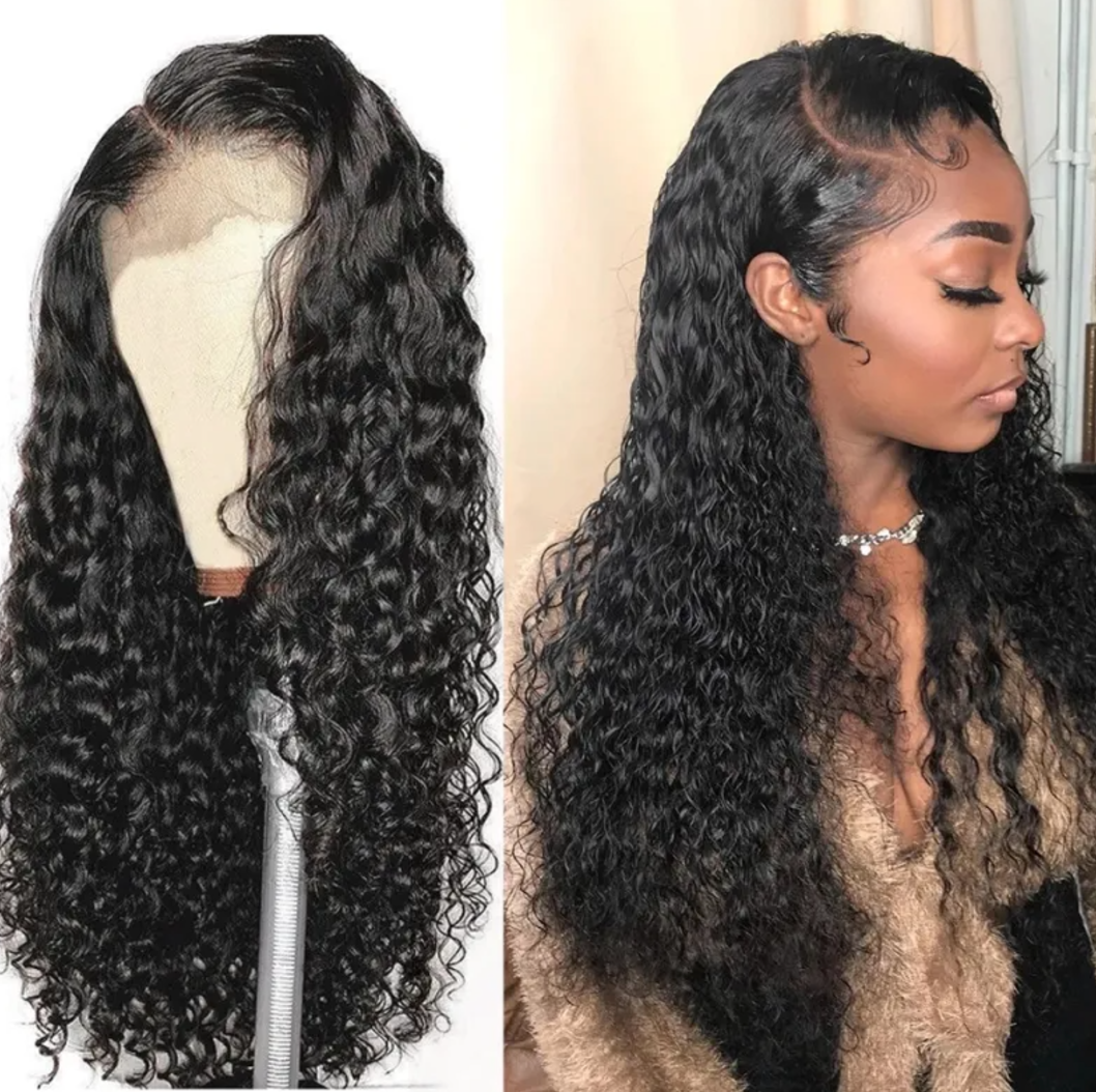 Elegant Black Lace Wig -Natural-Looking Hairline