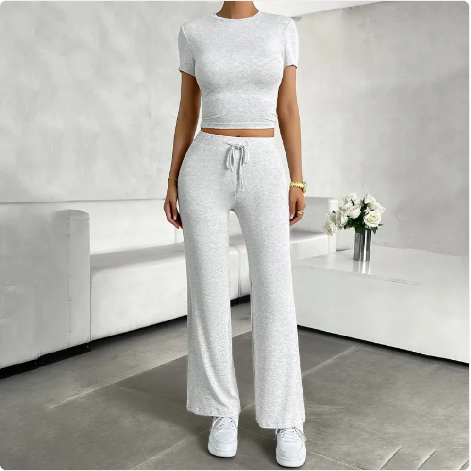 Metro Chic Round Neck Set