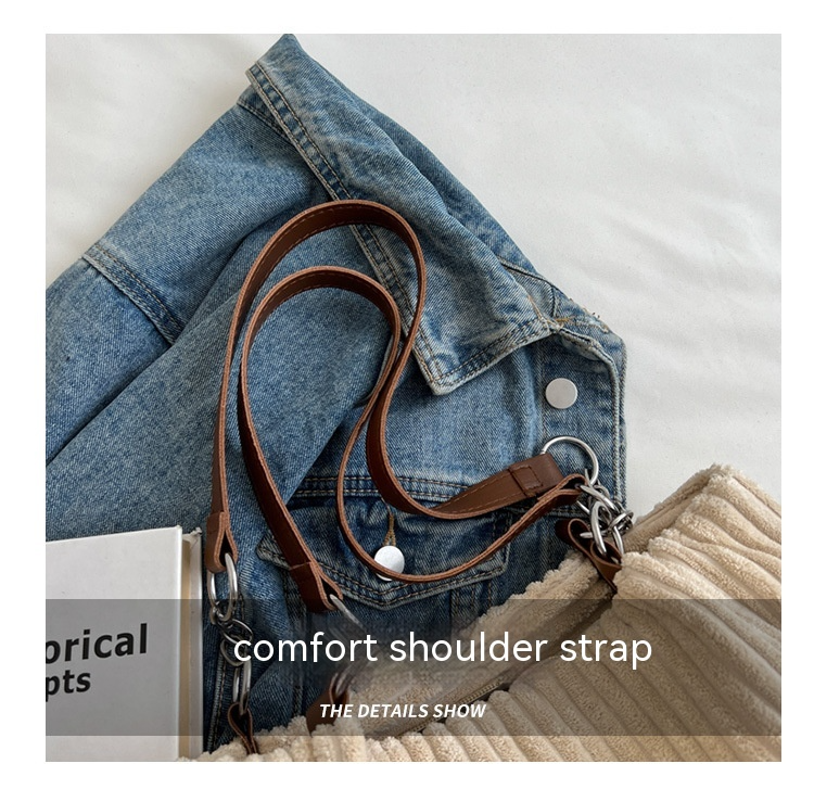 Vintage Spacious Shoulder Bag