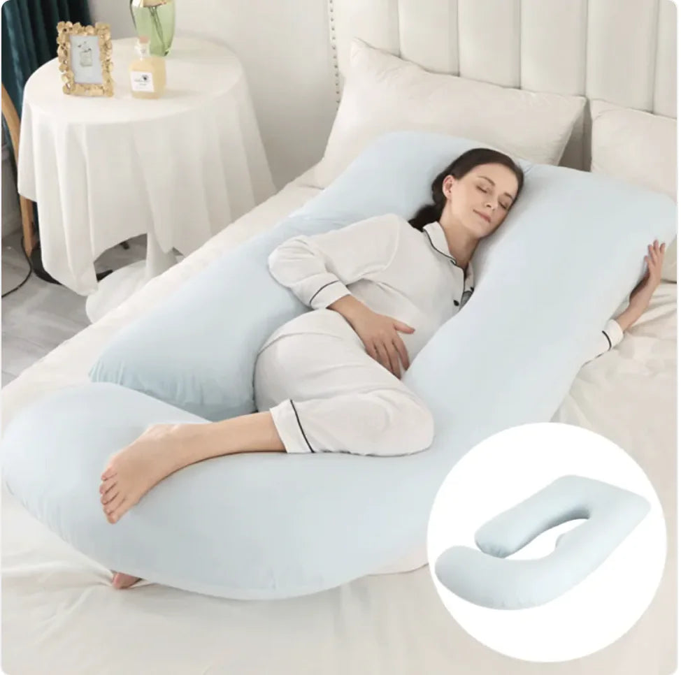 J-Shape Maternity Support Pillow