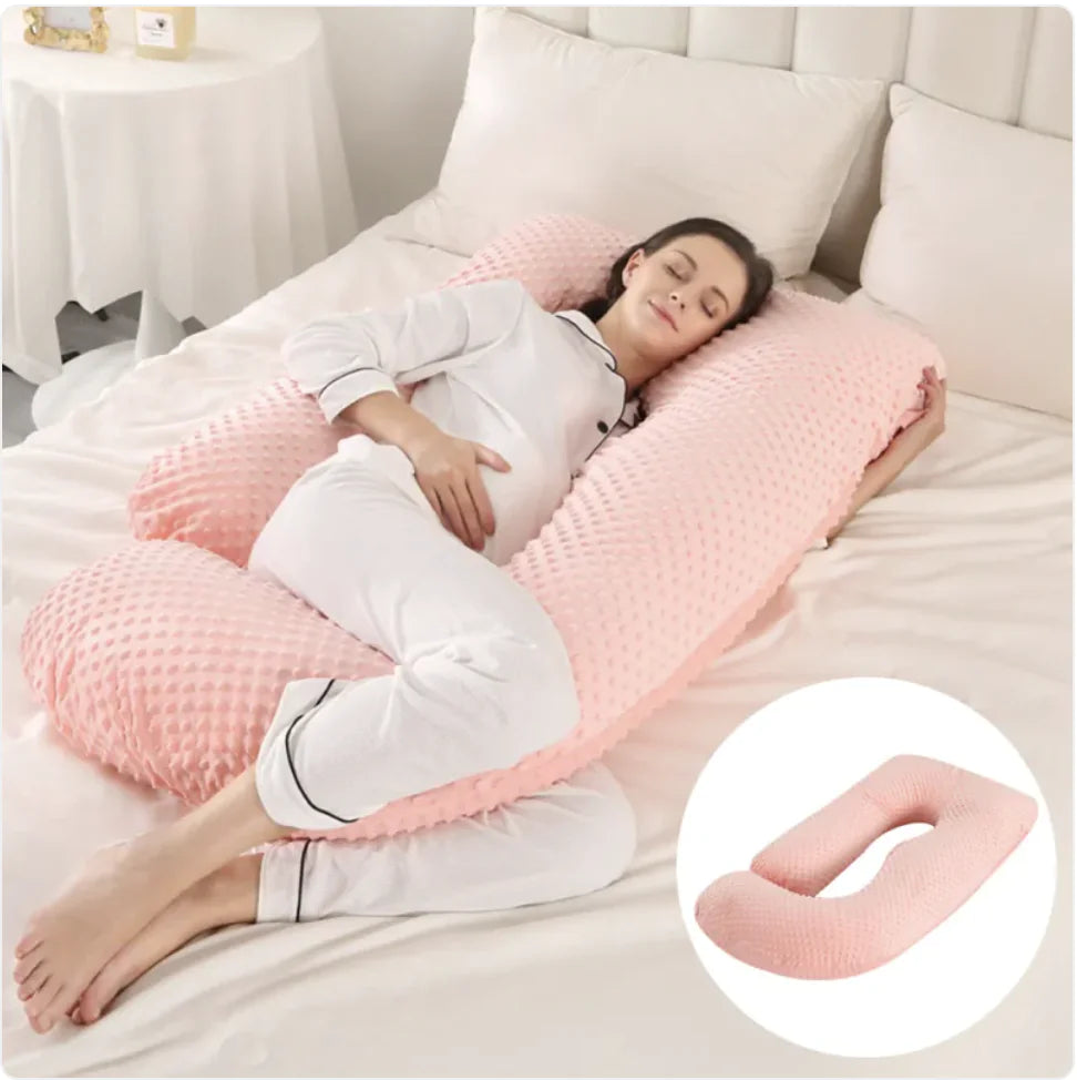 J-Shape Maternity Support Pillow