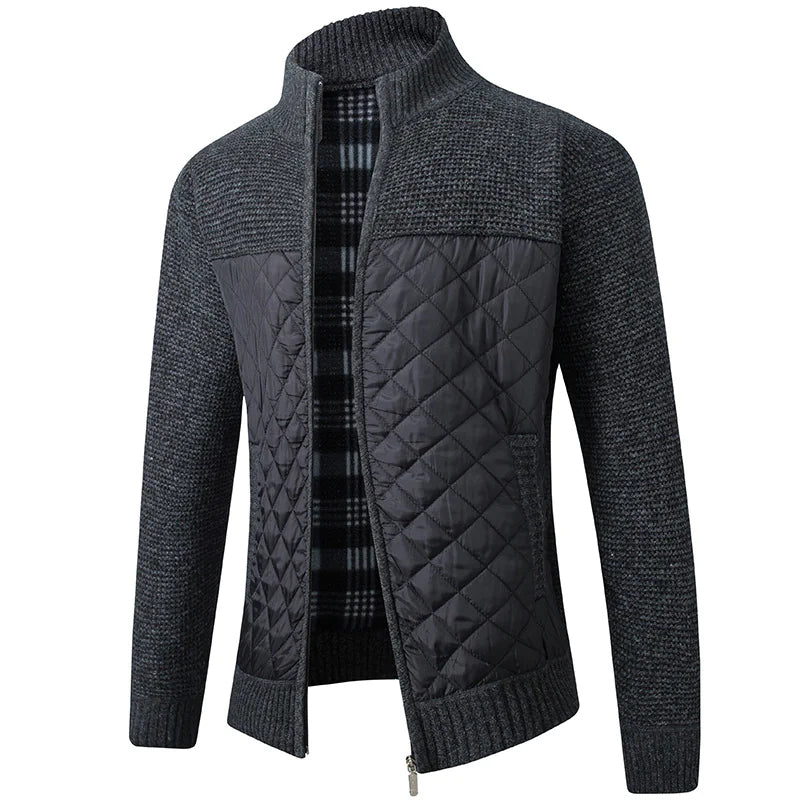 City Stripe Zip Sweater for Men