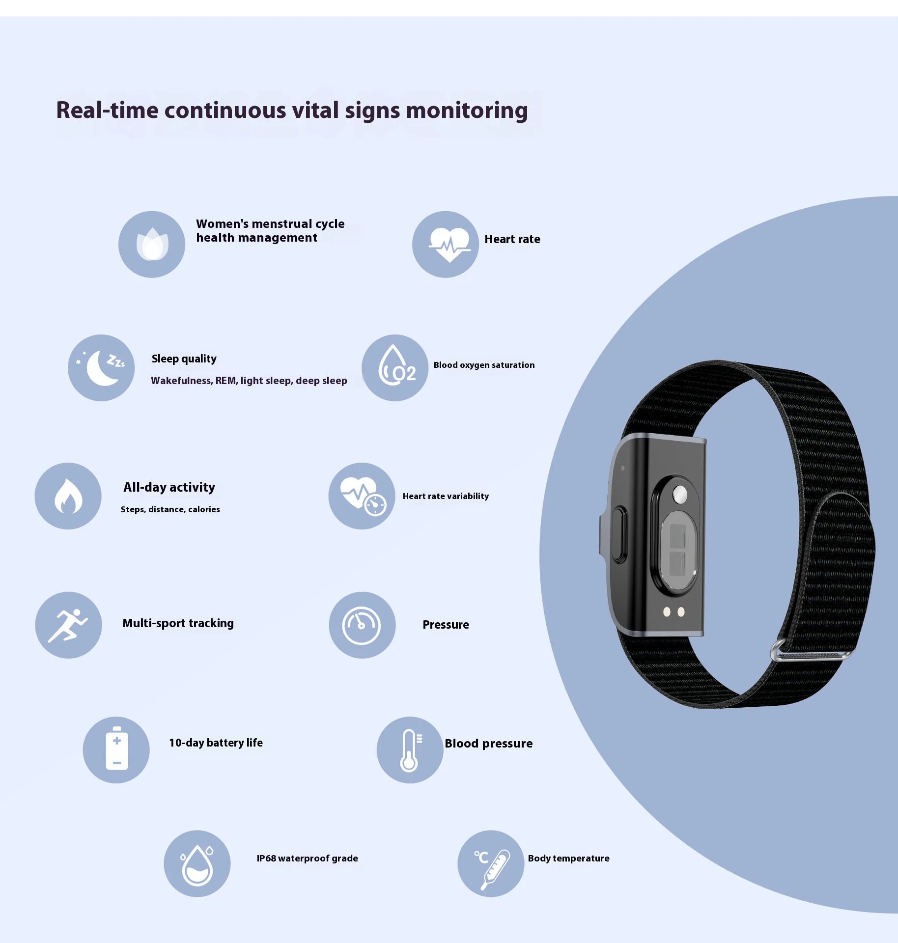 Health Tracker Smartwatch