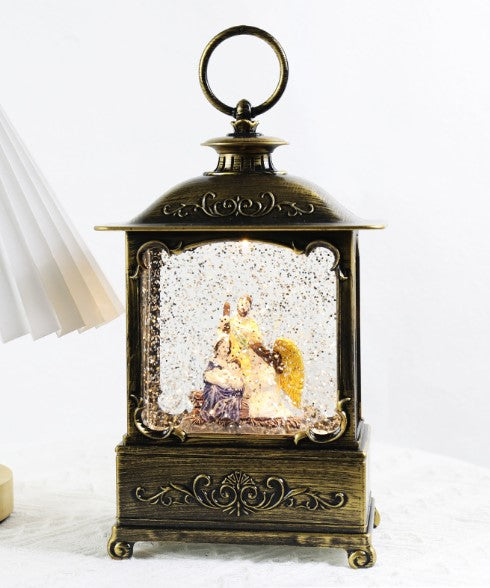 Holiday Crystal Music Light Box