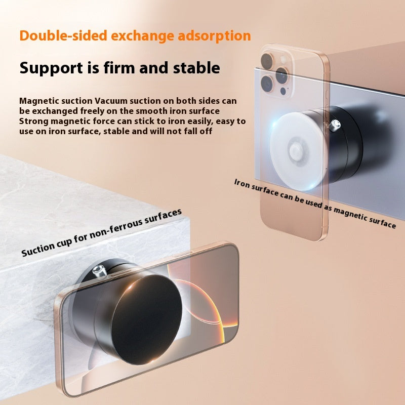 Dual-Magnet Retractable Phone Mount