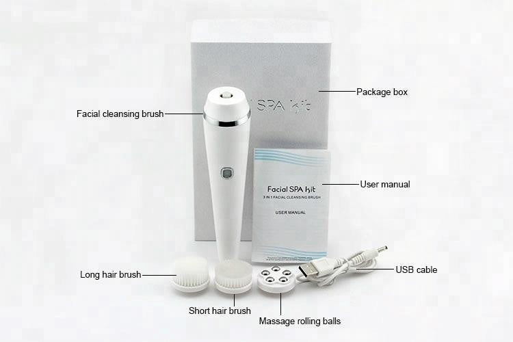 SkinLux 3-in-1 Beauty Brush