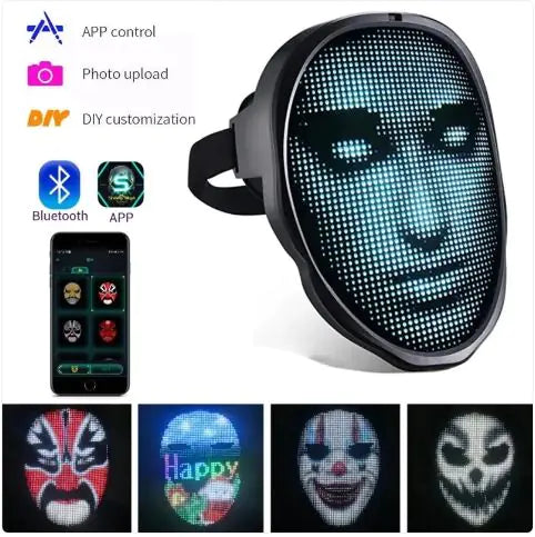 Dynamic LED Party Mask