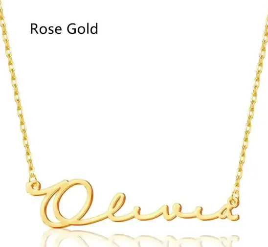 Stainless Steel Name Necklace