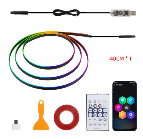 USB Car Synced Music Light