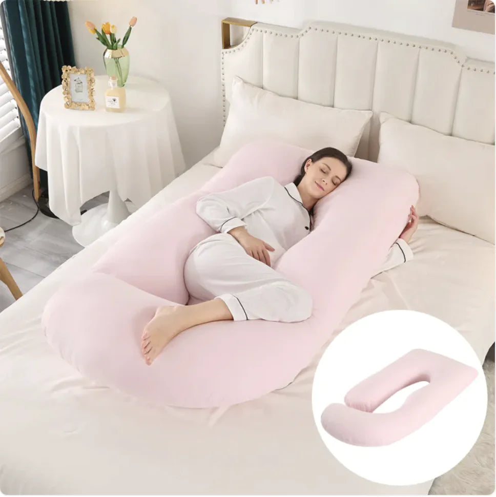 J-Shape Maternity Support Pillow