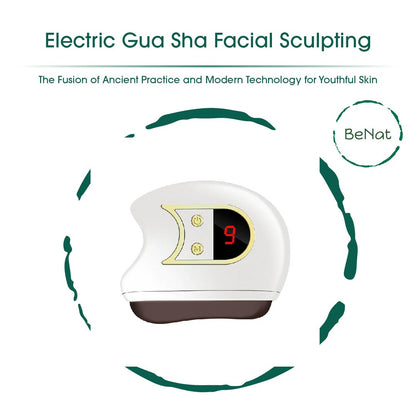 Tech-Enhanced Gua Sha Facial Rejuvenator