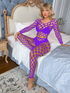 Chic Mesh Plaid Jumpsuit - Flattering Tailored Fit