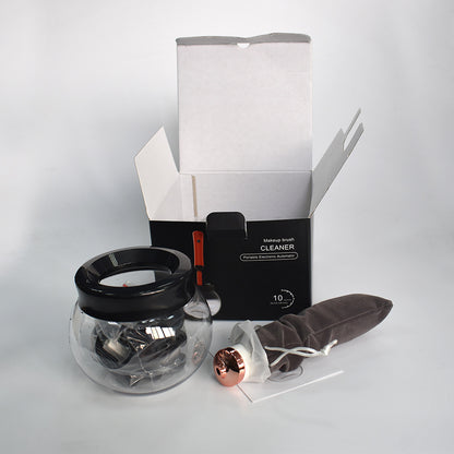 AutoClean Makeup Brush System