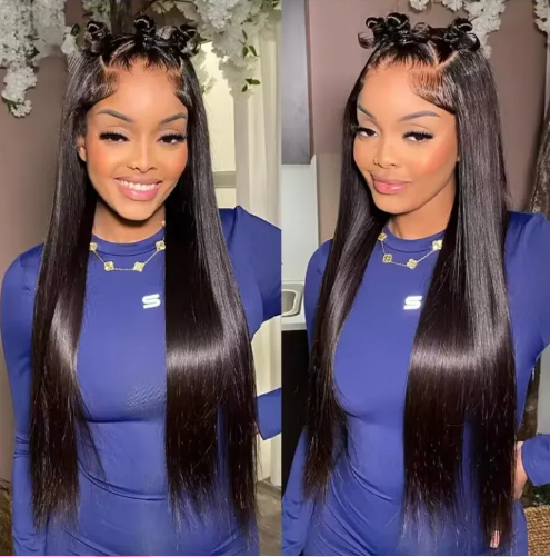 Seamless HD Lace Straight Front Wig