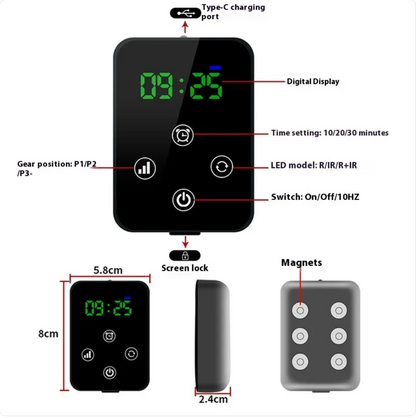 Red Light Knee Therapy Massager