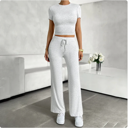 Metro Chic Round Neck Set