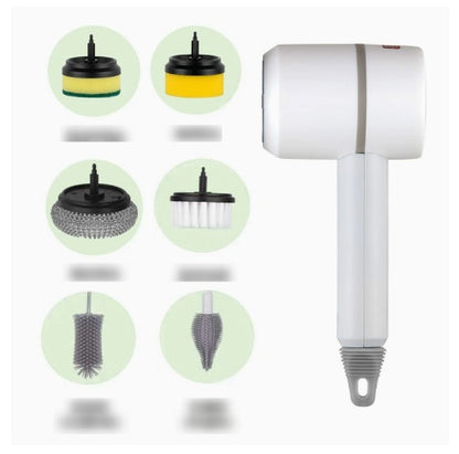 Dynamic Electric Scrubbing Wand