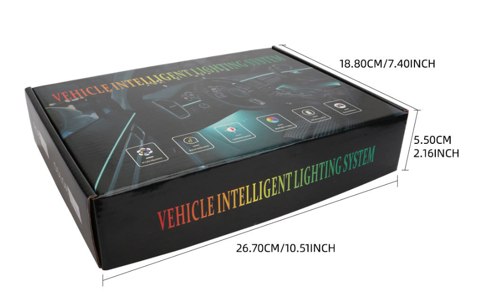 USB Car Synced Music Light