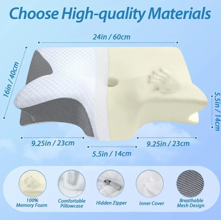 Comfort Memory Cervical Pillow