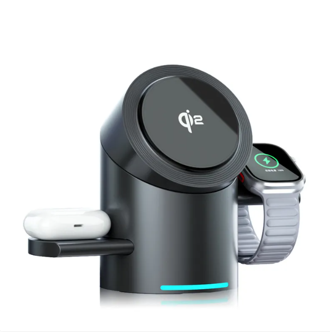 Magnetic Trio Wireless Charging Hub