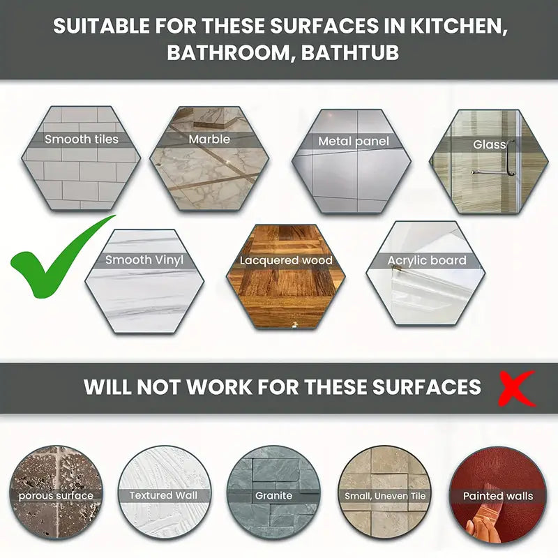 SecureSuction Bathroom Handrail