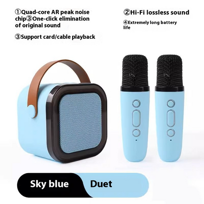 Pocket Karaoke Microphone &amp; Speaker