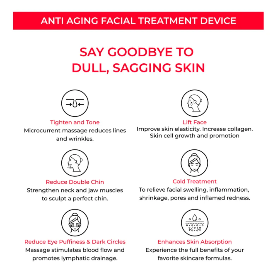 EMS Microcurrent Skin Rejuvenation Device