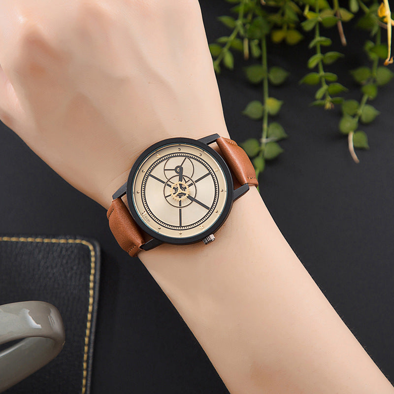 A sleek, minimalist Unisex Quartz Timepiece