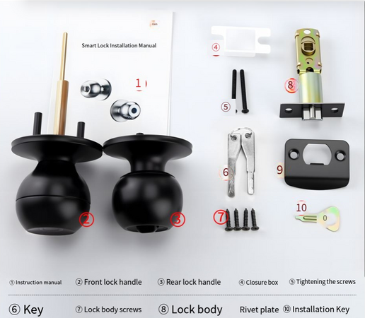 Touch Access Smart Fingerprint Lock