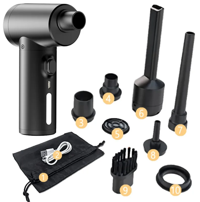 Wireless Dust Blower for Home &amp; Car