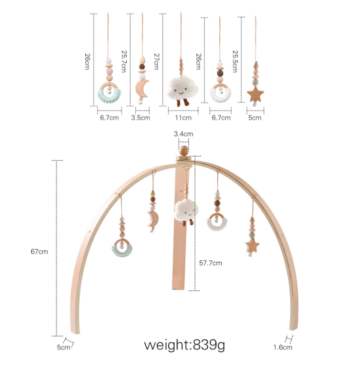 Infant Timber Play Gym