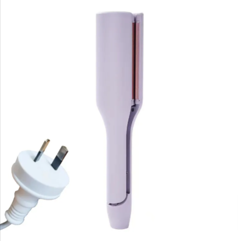 French Deep V Hair Curler – 32MM Big Wave &amp; Water Ripple Curling Iron