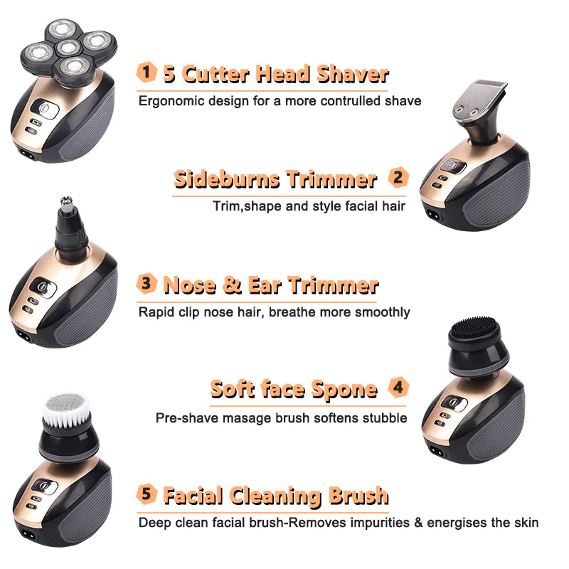 5-in-1 Multifunctional Beard Trimmer