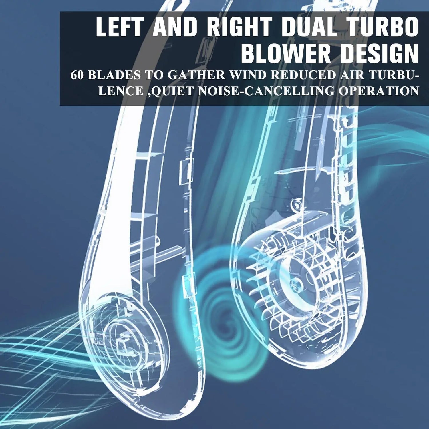 Neckband Dual-Turbine Cooler