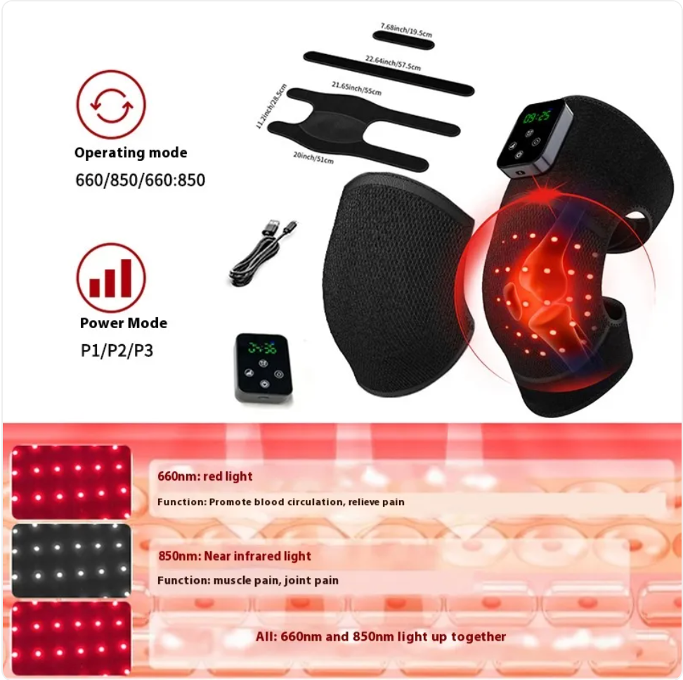 Red Light Knee Therapy Massager