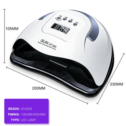 220W UV LED Nail Dryer Professional Manicure Lamp