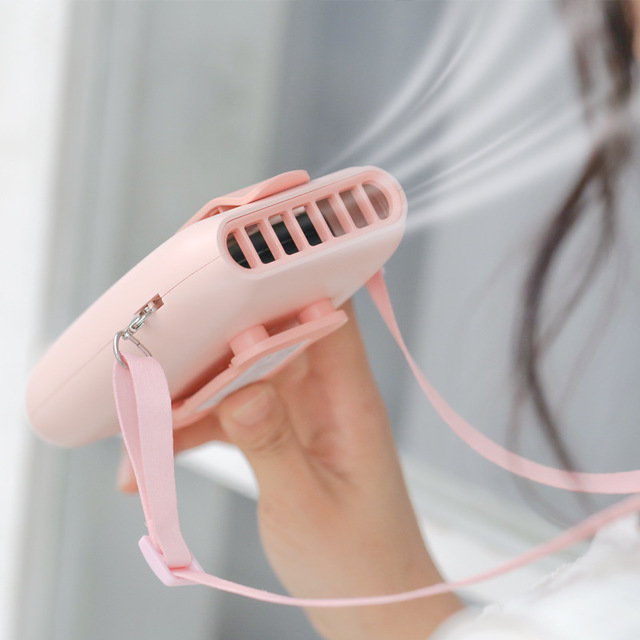 Quiet USB Wearable Fan - Portable Hands-Free Cooling