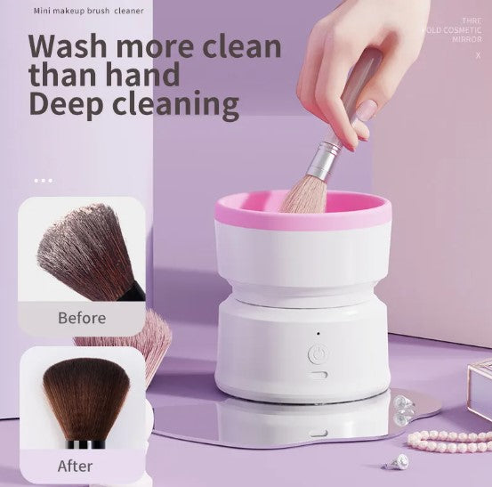 AutoClean Makeup Brush Reviver