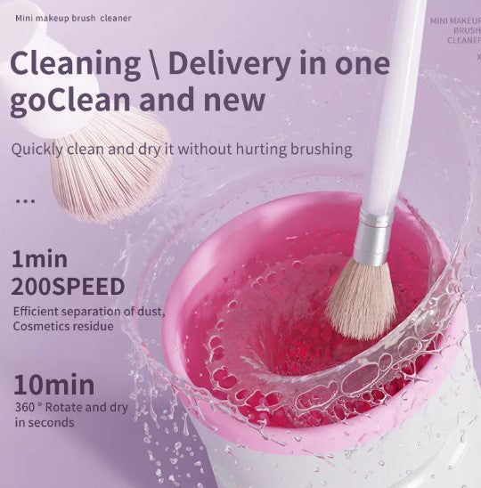 AutoClean Makeup Brush Reviver