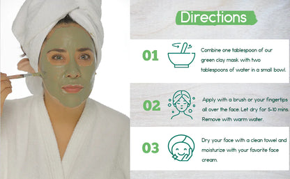 Pure Green Clay Facial Mask