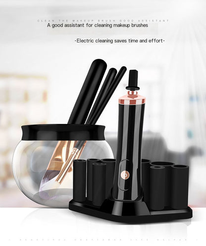 AutoClean Makeup Brush System