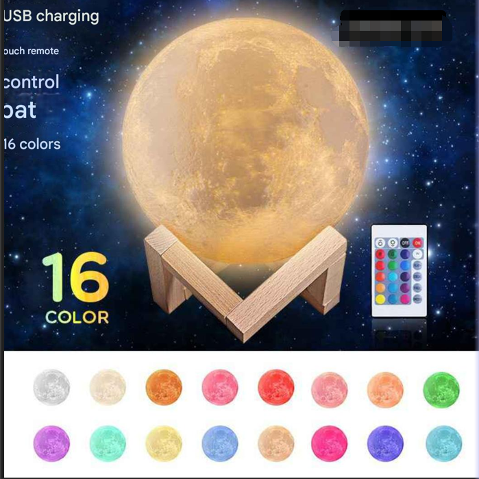 Lunar Glow 3D Lamp