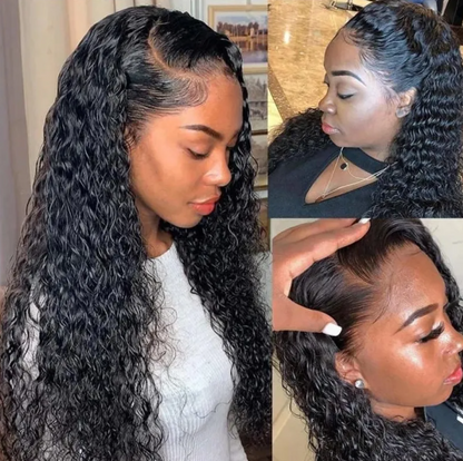 Elegant Black Lace Wig -Natural-Looking Hairline