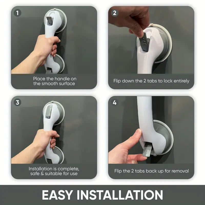 SecureSuction Bathroom Handrail