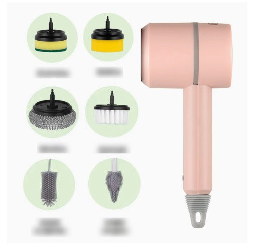 Dynamic Electric Scrubbing Wand