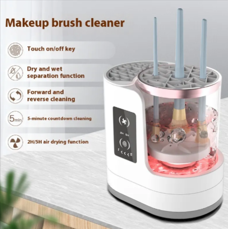 AutoClean Makeup Brush Revitalizer